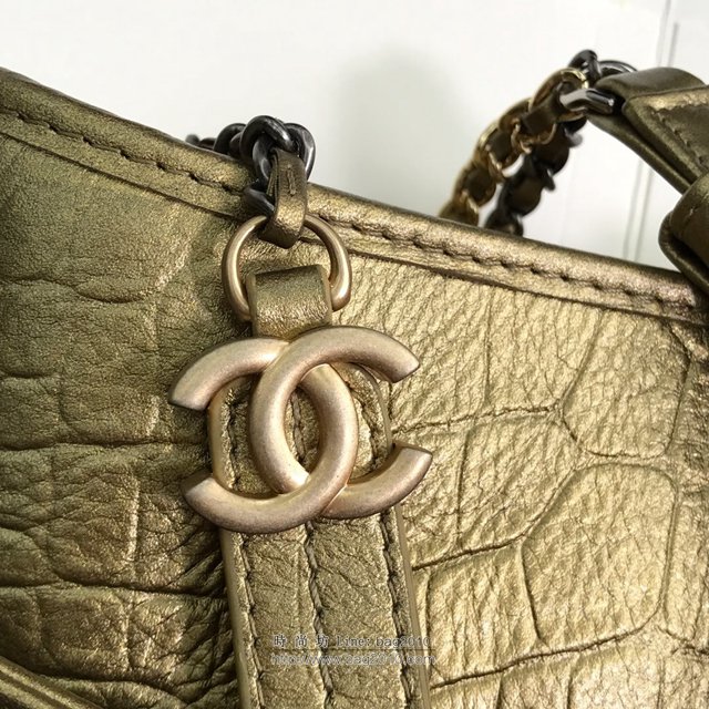Chanel女包 98010# 埃及紐約系列 金色小號 新款流浪包 香奈兒流浪包 香奈爾肩背包  djc2604